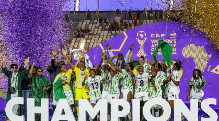 Super Falcons Clinch CAF Women’s National Team of the Year Award for the Third Consecutive Time