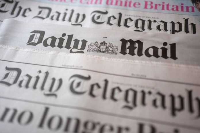 Daily mail owner Reaches £500m Deal to Acquire The Telegraph Daily mail owner Reaches £500m Deal to Acquire The Telegraph