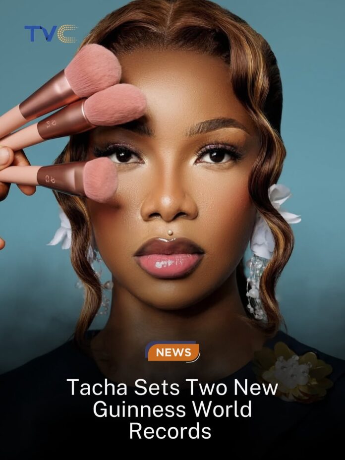 Tacha Sets Two Guinness World Records for Most Cosmetic Makeovers in 8 and 24 Hours