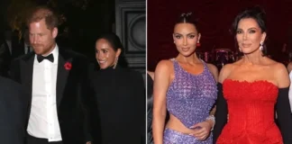 Kim Kardashian and Kris Jenner delete photos with Meghan Markle and Prince Harry
