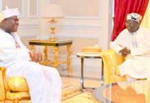 Ooni of Ife Pays Christmas Day Visit to President Tinubu in Lagos