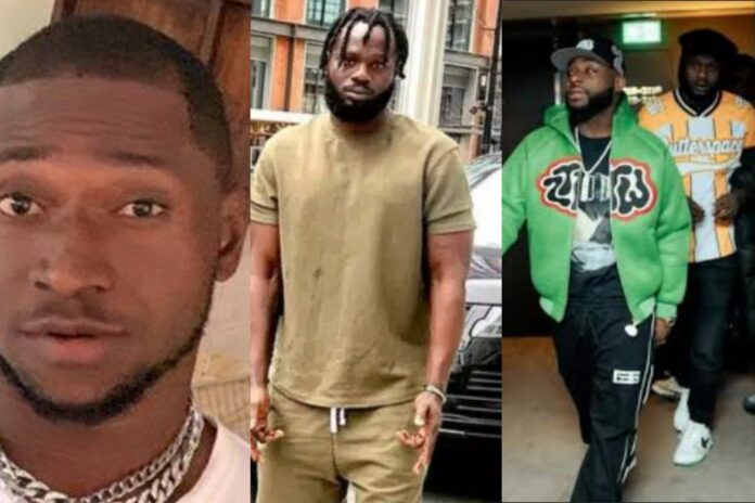 Davido’s Bodyguard Morgan DMW Apologises to Lookalike Mini Dave After Altercation at Carter Efe’s Studio Davido’s Bodyguard Morgan DMW Apologises to Lookalike Mini Dave After Altercation at Carter Efe’s Studio