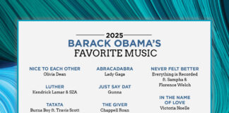 Barack Obama Shares His 2025 List of Favorite Books, Movies, and Music