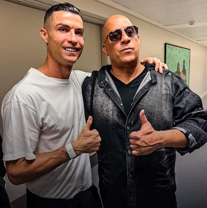 Vin Diesel Teases Cristiano Ronaldo Role in Final Fast & Furious Film Vin Diesel Teases Cristiano Ronaldo Role in Final Fast & Furious Film