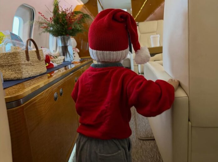 Justin Bieber Shares Adorable Photo of Son Jack Dressed as Santa