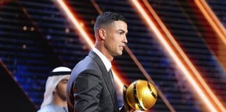 Cristiano Ronaldo named Middle East Player of the Year at Globe Soccer Awards