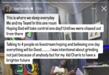 Carter Efe Confirms Split From Baby Mama, Opens Up on Mental, Financial Struggles