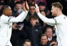 Chukwueze Scores on AFCON Return as Fulham Stun Brighton with Late Wilson Free-Kick