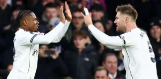 Chukwueze Scores on AFCON Return as Fulham Stun Brighton with Late Wilson Free-Kick Chukwueze Scores on AFCON Return as Fulham Stun Brighton with Late Wilson Free-Kick