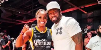 50 Cent Appears to Back Down in Online Spat Involving Claressa Shields