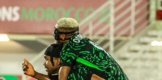 Super Eagles Thrash Mozambique 4–0 to Book AFCON Quarter-Final Spot