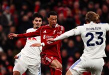 Liverpool Held to Goalless Draw by Resilient Leeds at Anfield Liverpool Held to Goalless Draw by Resilient Leeds at Anfield