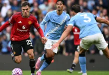 Manchester United Beat Man City 2–0 in Carrick’s First Game as Head Coach