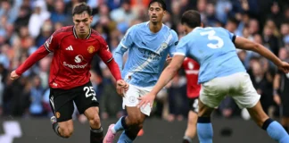 Manchester United Beat Man City 2–0 in Carrick’s First Game as Head Coach