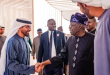 Tinubu Arrives UAE Ahead of 2026 Abu Dhabi Sustainability Week Summit Tinubu Arrives UAE Ahead of 2026 Abu Dhabi Sustainability Week Summit