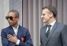 Pharrell Williams Honored With France’s Prestigious Légion d’Honneur