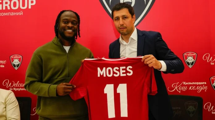 Victor Moses Joins Kazakhstan Club FC Kaysar on Free Transfer