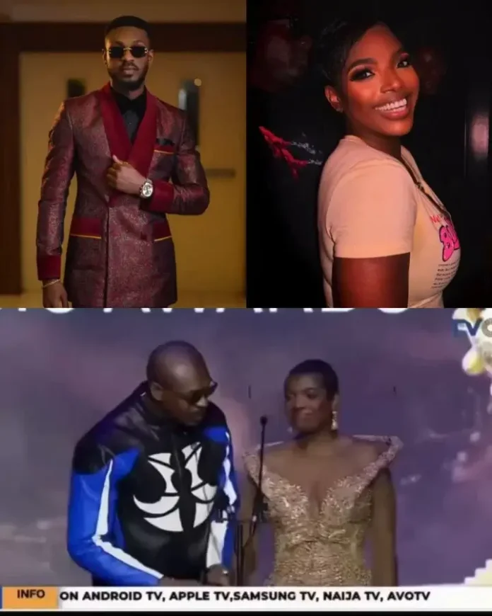 Adekunle Sparks Reactions After Asking Annie Idibia If She’s Single at AFRIMA