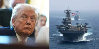 Trump Orders Massive U.S. Naval Deployment Toward Iran Amid Rising Tensions