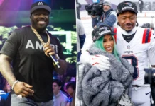 50 Cent Trolls Stefon Diggs Amid Cardi B Breakup Rumours at Super Bowl 2026