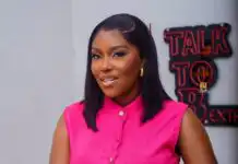 Biola Adebayo Attends Iyabo Ojo’s Premiere Amid Past Tension Over Interview