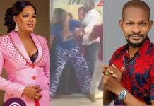 Drama Turns Messy As Funmi Bank Anthony, Uche Maduagwu Clash In Lagos