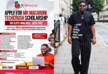 Mr Macaroni Launches Fully Funded Tech Scholarship With 48 Hour Deadline