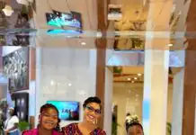 Tonto Dikeh Reunites With Ex Churchill’s Daughter, Shares Sweet Moment