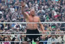 Lesnar Leaves Boots in the Ring After Emotional WrestleMania 42 Defeat to Oba Femi