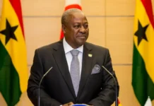 Ghana's President Mahama Raises