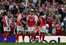 Saka Shines as Arsenal Crush Fulham 3-0, Title Dream Edges Closer After 22 Years