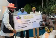 Carter Efe Celebrates as E Money Rewards Him After Portable Fight