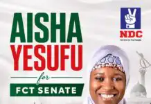 Aisha Yesufu Dumps ADC, Joins NDC and Declares FCT Senate Bid