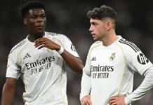 Real Madrid Fines Valverde and Tchouaméni €500,000 Each After Internal Disciplinary Case Tchouameni and Valverde . Credit: Getty Image via BBC