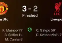 Mainoo Seals 3-2 Thriller Over Liverpool as Manchester United Clinch Champions League Return