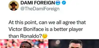Victor Boniface Shuts Down Fan
