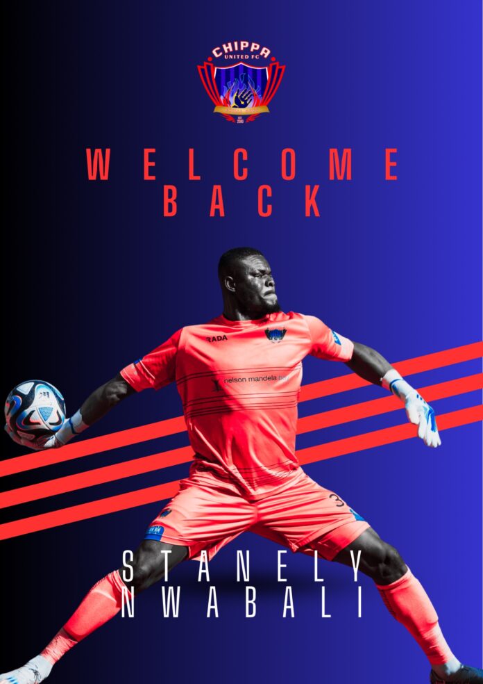HNCgfgHXcAAYR69 Stanley Nwabali Returns to Chippa United Five Months After Exit